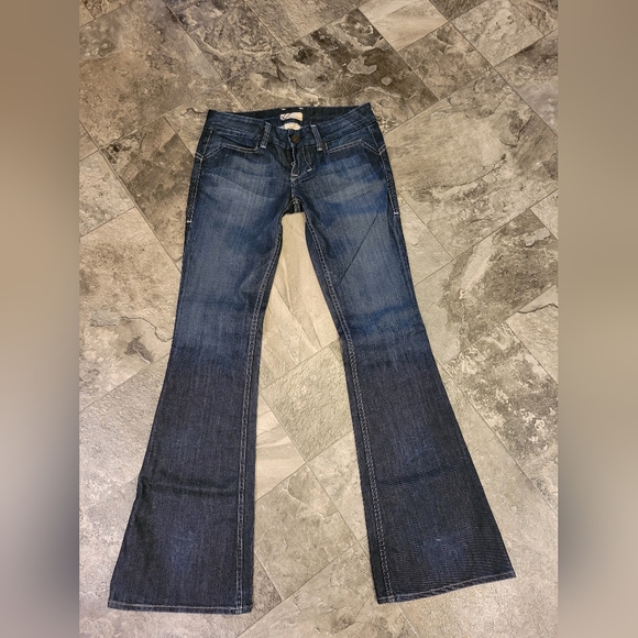 William Rast Dark Blue Flare Jeans - Picture 2 of 6